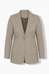 Blazer, Hahnentritt-Muster, Reverskragen, Langarm