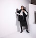 Faux Fur 3/4 Sleeve Cape