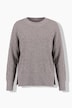 Pullover, meliert, Rundhalsausschnitt, Langarm