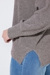 Pullover, meliert, Rundhalsausschnitt, Langarm