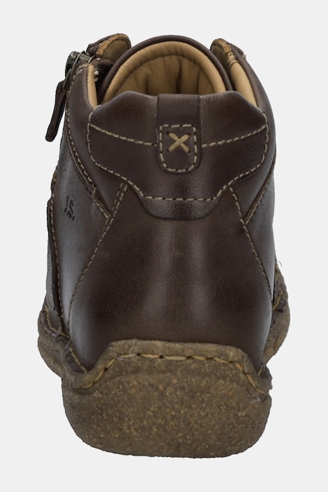 Leder-Boots, Josef Seibel, Plüschfutter, Zipper, Weite G