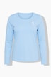 Shirt, kleiner Druck, Classic, Rundhals, Langarm