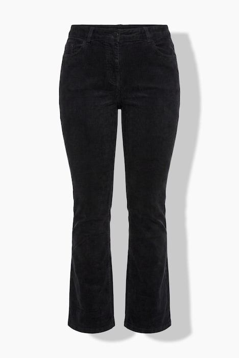 Cordhose Sarah, Bootcut, schmales Bein, Komfortbund