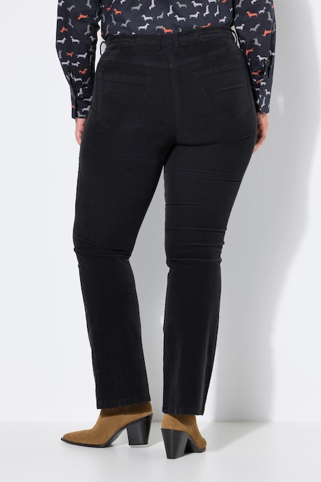 Cordhose Sarah, Bootcut, schmales Bein, Komfortbund