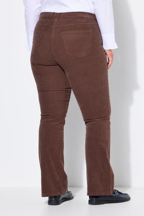 Cordhose Sarah, Bootcut, schmales Bein, Komfortbund