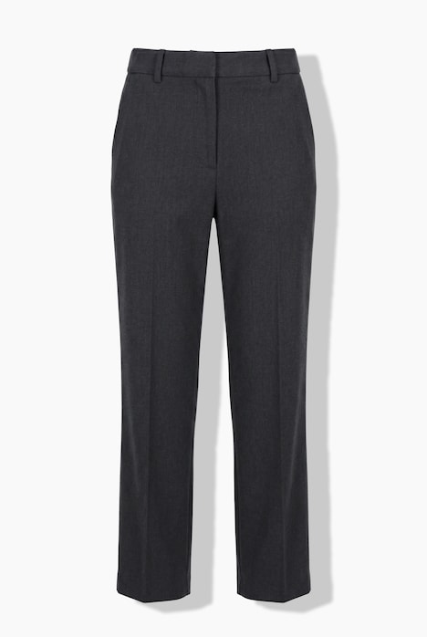 Pantalon Rose à pinces, jambe large, matière stretch