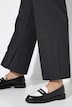 Pantalon Rose à pinces, jambe large, matière stretch