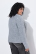 Strickjacke, Pailletten, Rundhals, Langarm