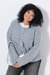 Strickjacke, Pailletten, Rundhals, Langarm