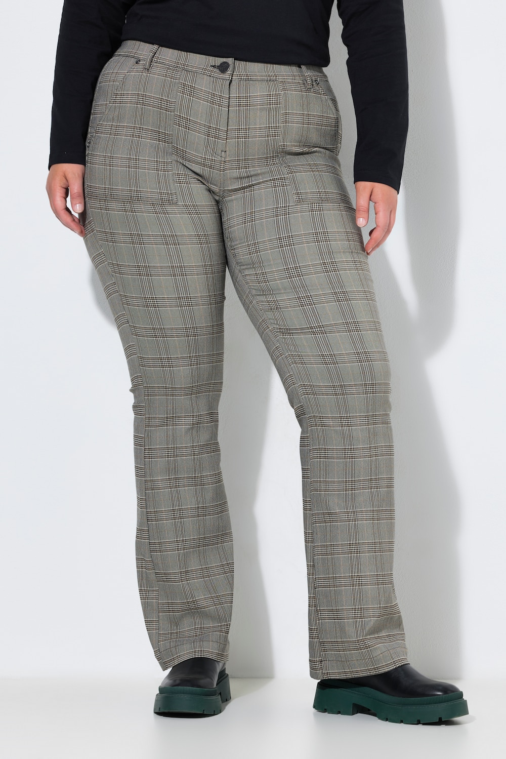 Hose Marie, Bengalin, innen weich angeraut, Bootcut, Komfortbund