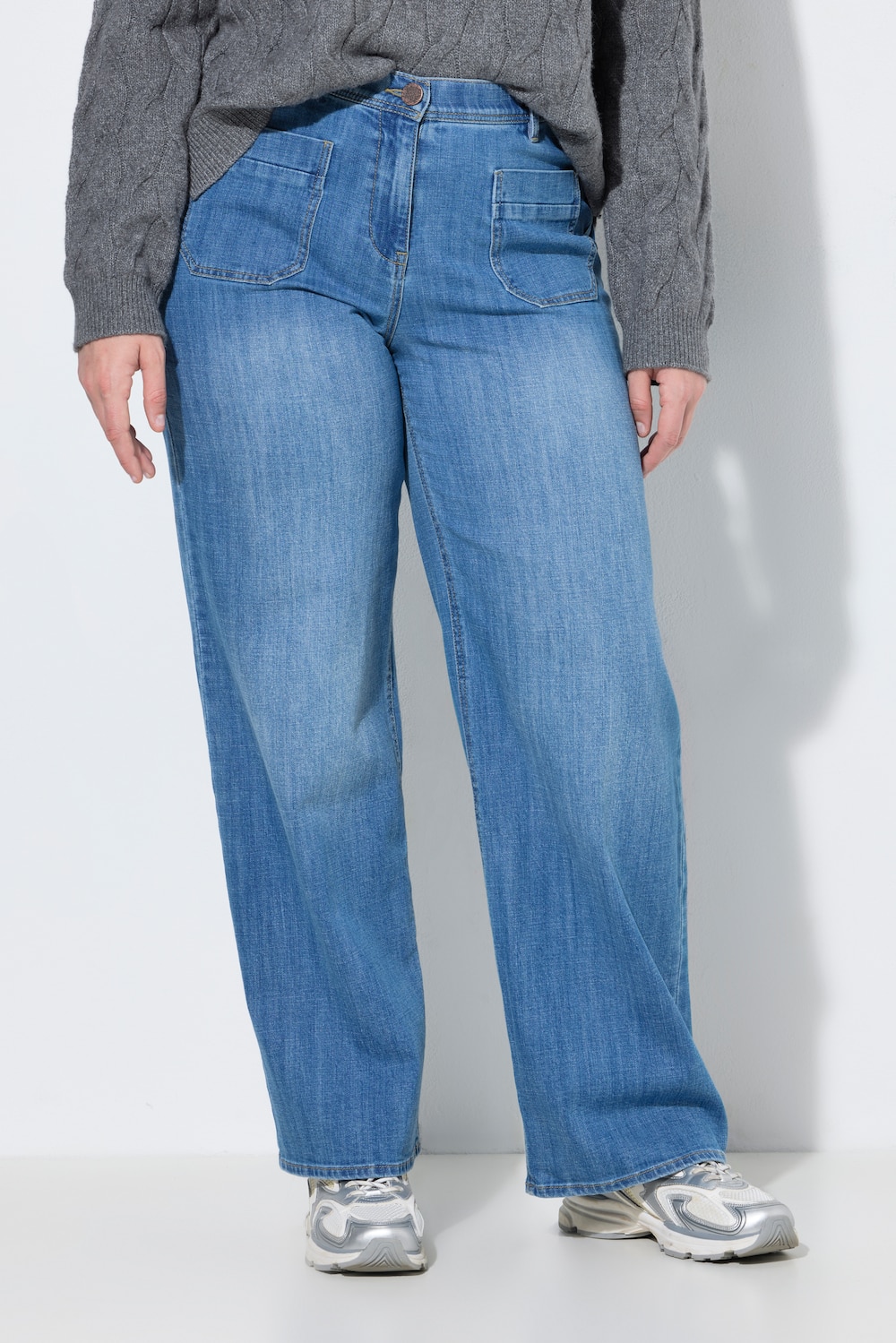 Jeans Mary, extraweit, Komfortbund, Stretch