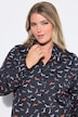 Bluse, Dackel, Kelchkragen, Langarm