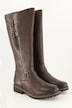 Bottes en cuir, doublure en fourrure d'agneau, tige L-vario