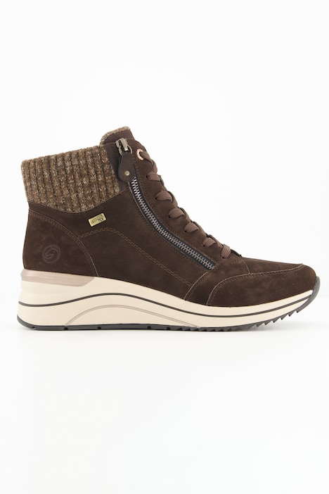 Remonte Leder-Funktionsstiefeletten, Wechselfußbett. Weite H