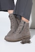 Remonte Leder-Funktionsstiefelette, Lammwollfutter, Weite H
