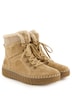 Remonte leather technical ankle boots, wool lining, width H