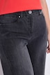 Jeans Mary, weites Bein, vorverlegte Seitennaht, Stretch