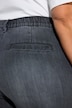 Jeans Mary, weites Bein, vorverlegte Seitennaht, Stretch