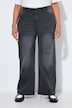 Jeans Mary, weites Bein, vorverlegte Seitennaht, Stretch