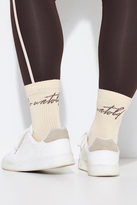 Sokker, statement, logo-print