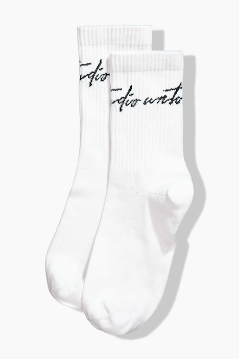 Socken, Statement, Logo-Stick