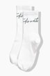 Socken, Statement, Logo-Stick