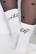 Socken, Statement, Logo-Stick
