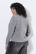 Sweatshirt, Bluseneinsatz, A-Linie, Rundhals, Langarm