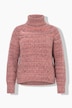 Pullover, Rippstrick, Rollkragen, Langarm