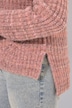 Pullover, Rippstrick, Rollkragen, Langarm