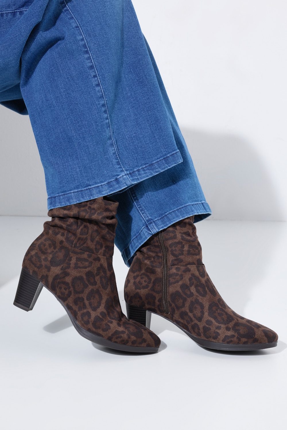 Caprice Leo-Stiefeletten, Stretch, Wechselfussbett, Weite G