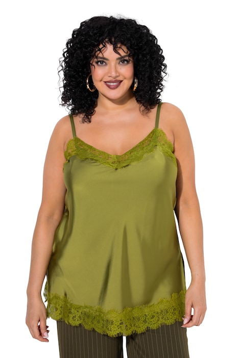 Saténový top