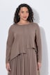 Pullover, Ziersteine, Zipfelsaum, Rundhals, Langarm