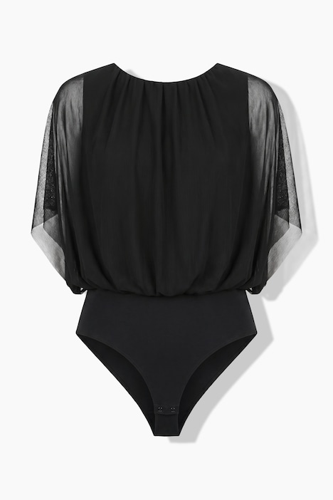 Body, Mesh, Slim, Rundhals
