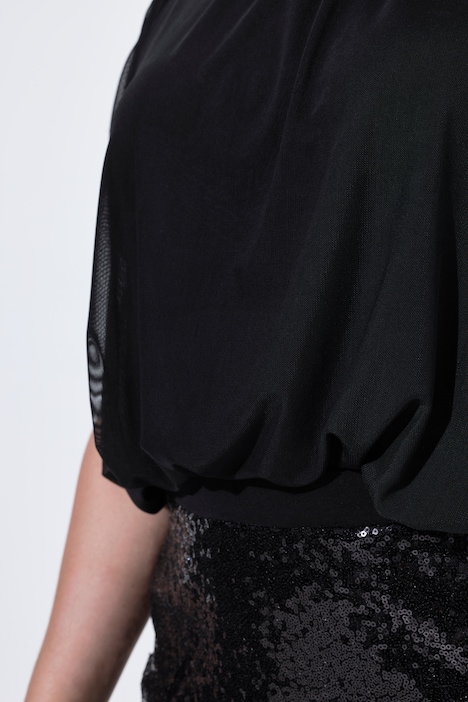 Body, Mesh, Slim, Rundhals