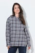 Bluse, Karo, Hemdkragen, Langarm