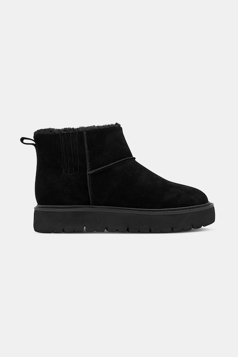 Leder-Boots, Tamaris Comfort, Wechselfußbett, Wide Fit