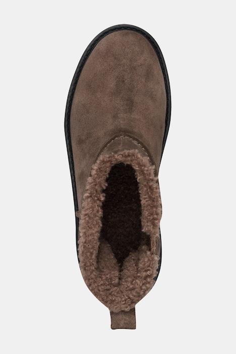 Leder-Boots, Tamaris Comfort, Wechselfußbett, Wide Fit