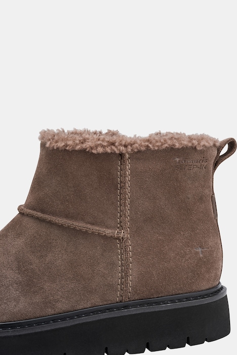 Leder-Boots, Tamaris Comfort, Wechselfußbett, Wide Fit