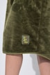 Teddy-Kleid, Stehkragen, Langarm