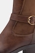 Lederoptik-Stiefel, Jana Softline, Wechselfußbett, Weite H