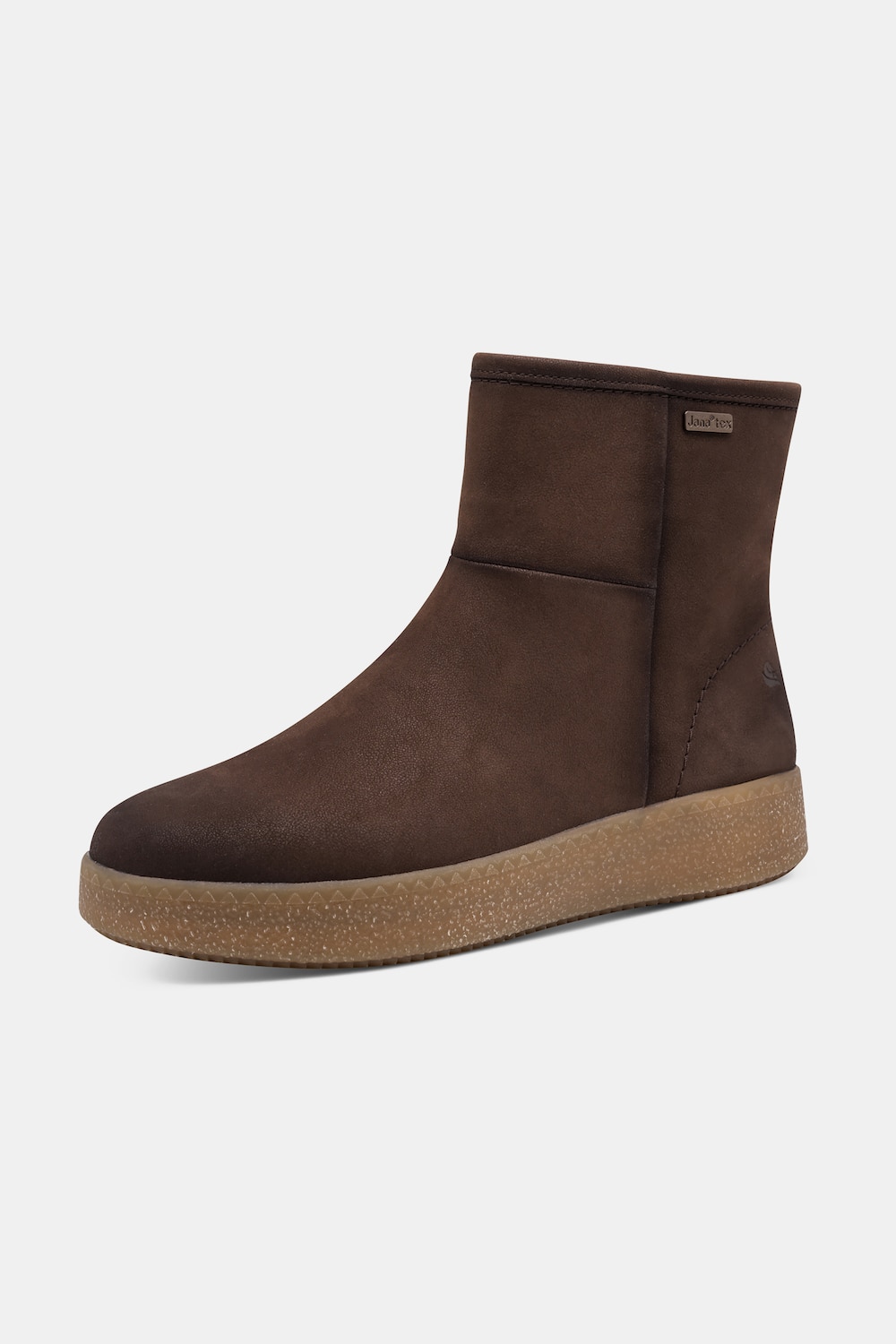 Lederoptik-Ankleboots, Jana Softline, Memory Foam, Weite H