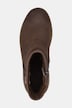 Bottines aspect cuir, Jana Softline, mousse à mémoire de forme - largeur H