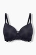 Soutien-gorge à armatures, coques souples, dentelle