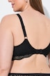 Soutien-gorge à armatures, coques souples, dentelle