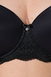 Soutien-gorge à armatures, coques souples, dentelle