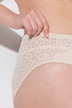 2er Pack Midi-Slips mit floraler Spitze
