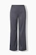 Pantalon en satin Rose, jambe large et droite, taille confortable