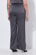 Pantalon en satin Rose, jambe large et droite, taille confortable