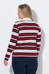 Poloshirt, Ringel, Polokragen, Langarm